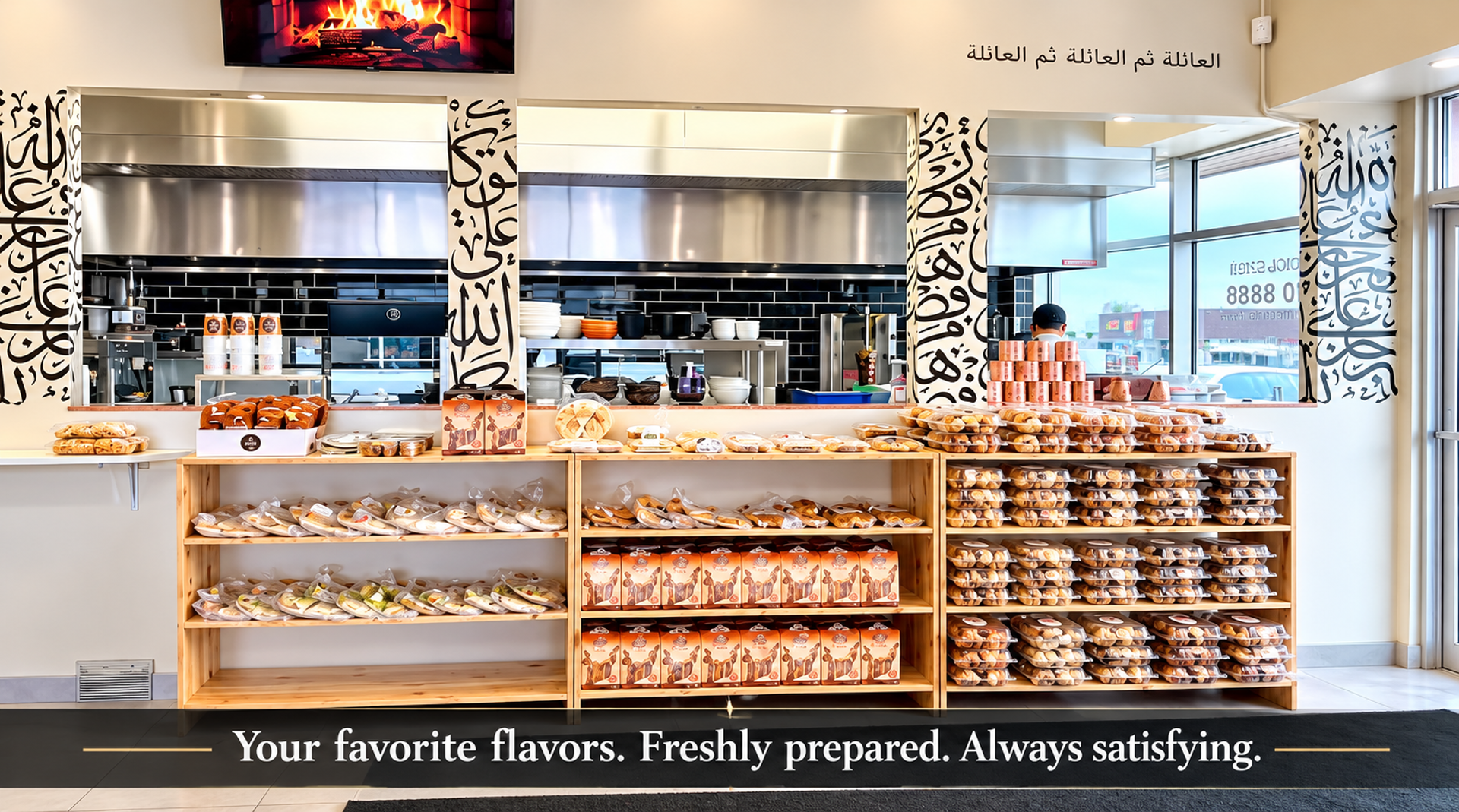 Pita at our bakery counter