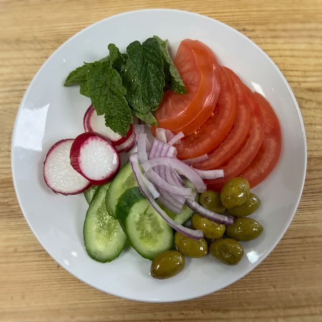 Vegetable Plate.