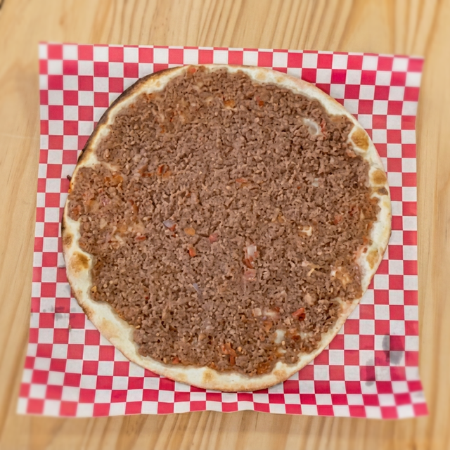 Meat Manoushie.
