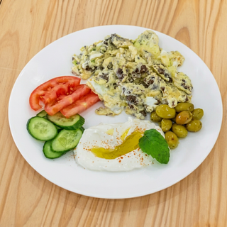 Eggs & Awarma Platter